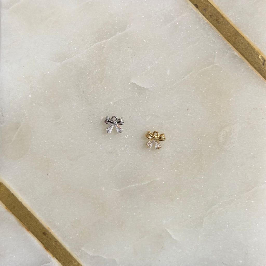 Crystal Bow Charm