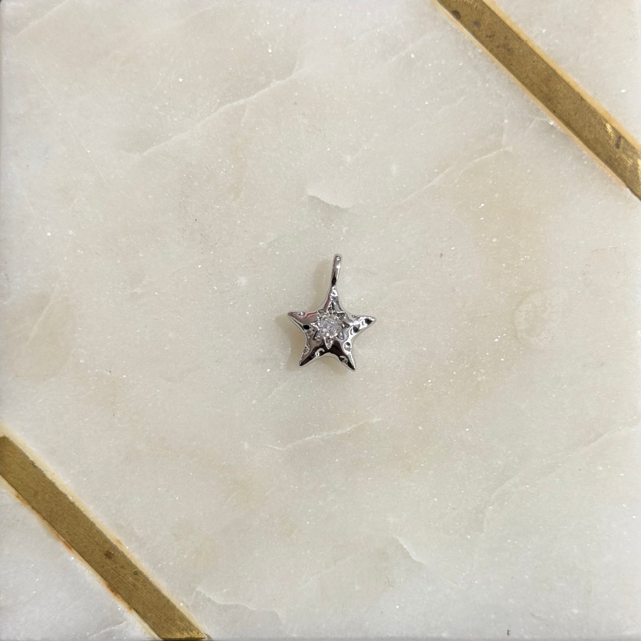 Shimmering Star Charm