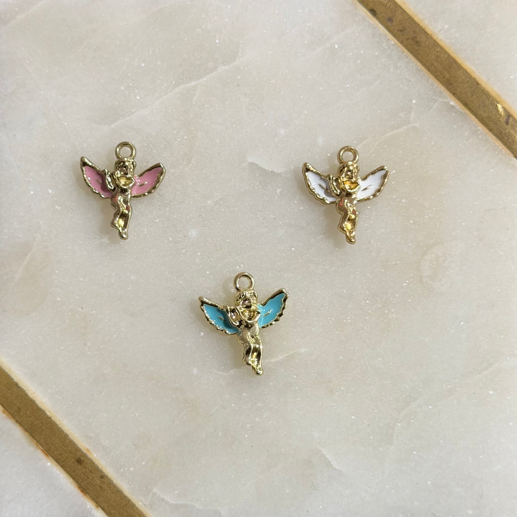 Gold Angel Charms