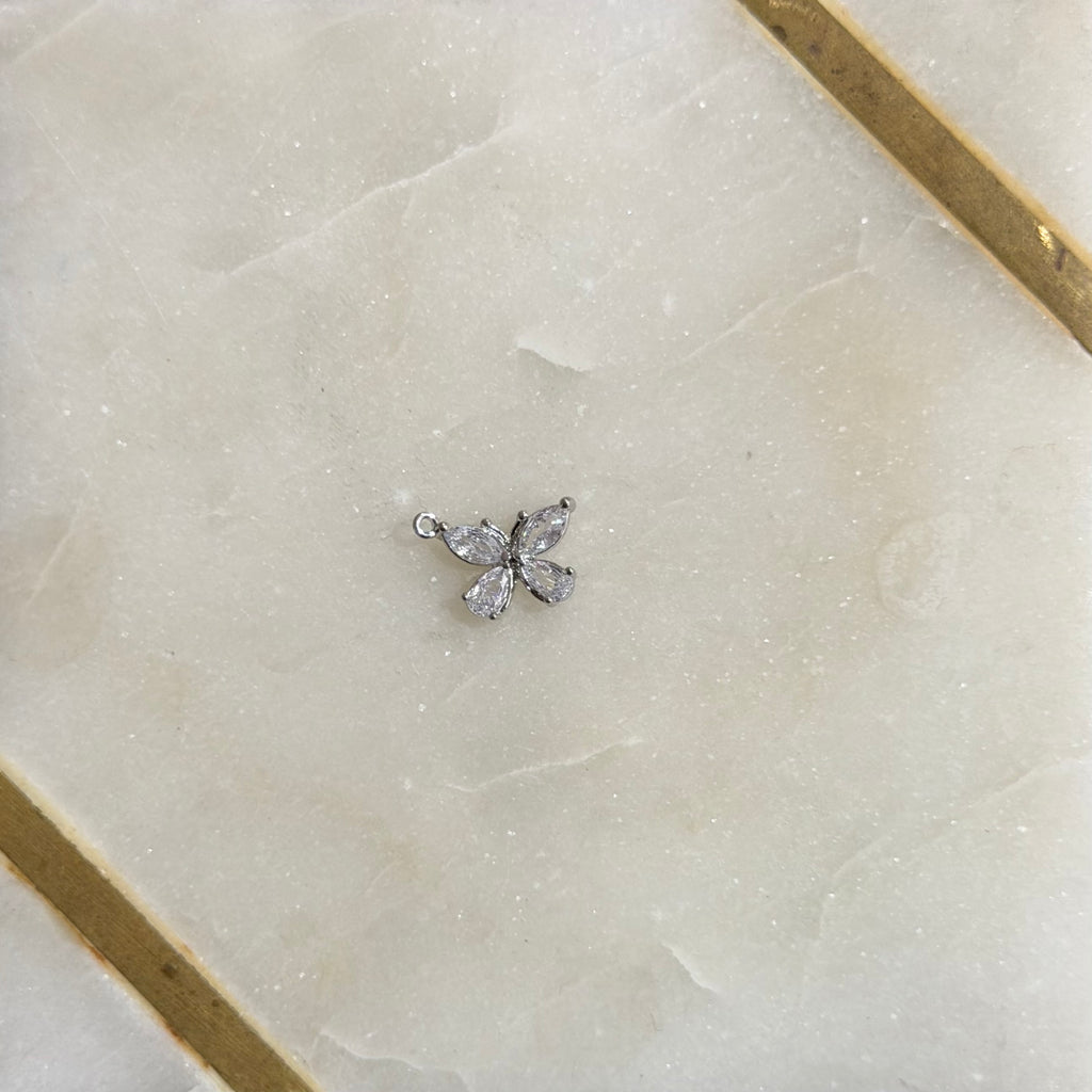 Shimmering Butterfly Charm