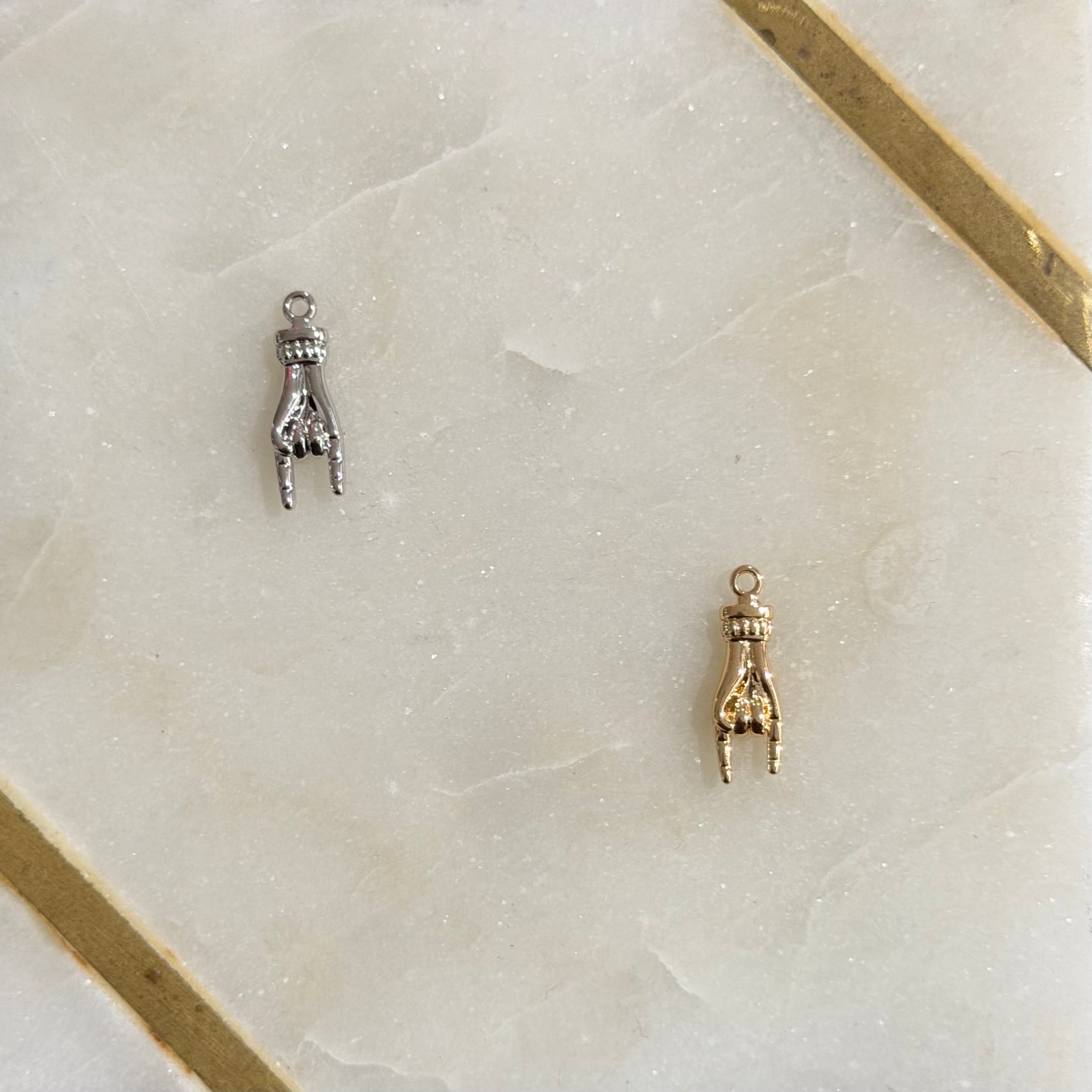 Italian Mano Cornuto Charm