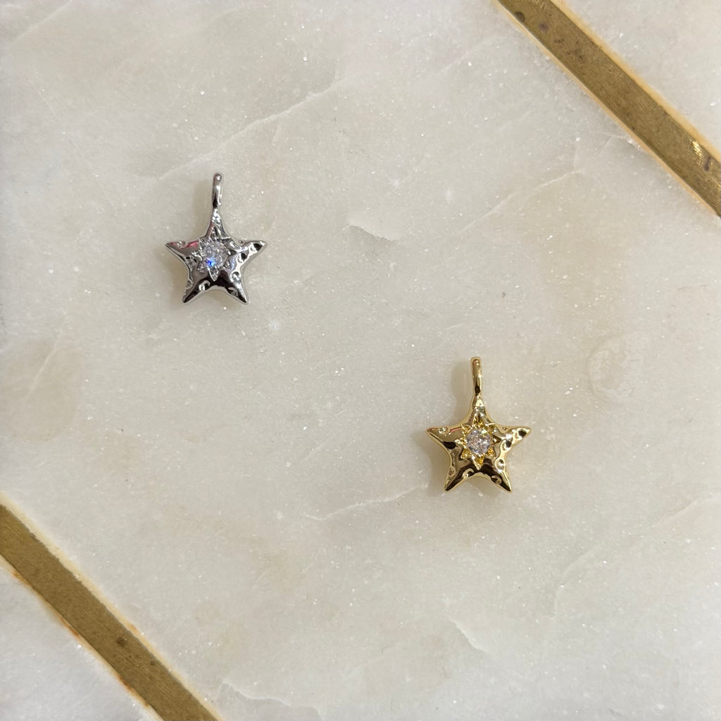 Shimmering Star Charm