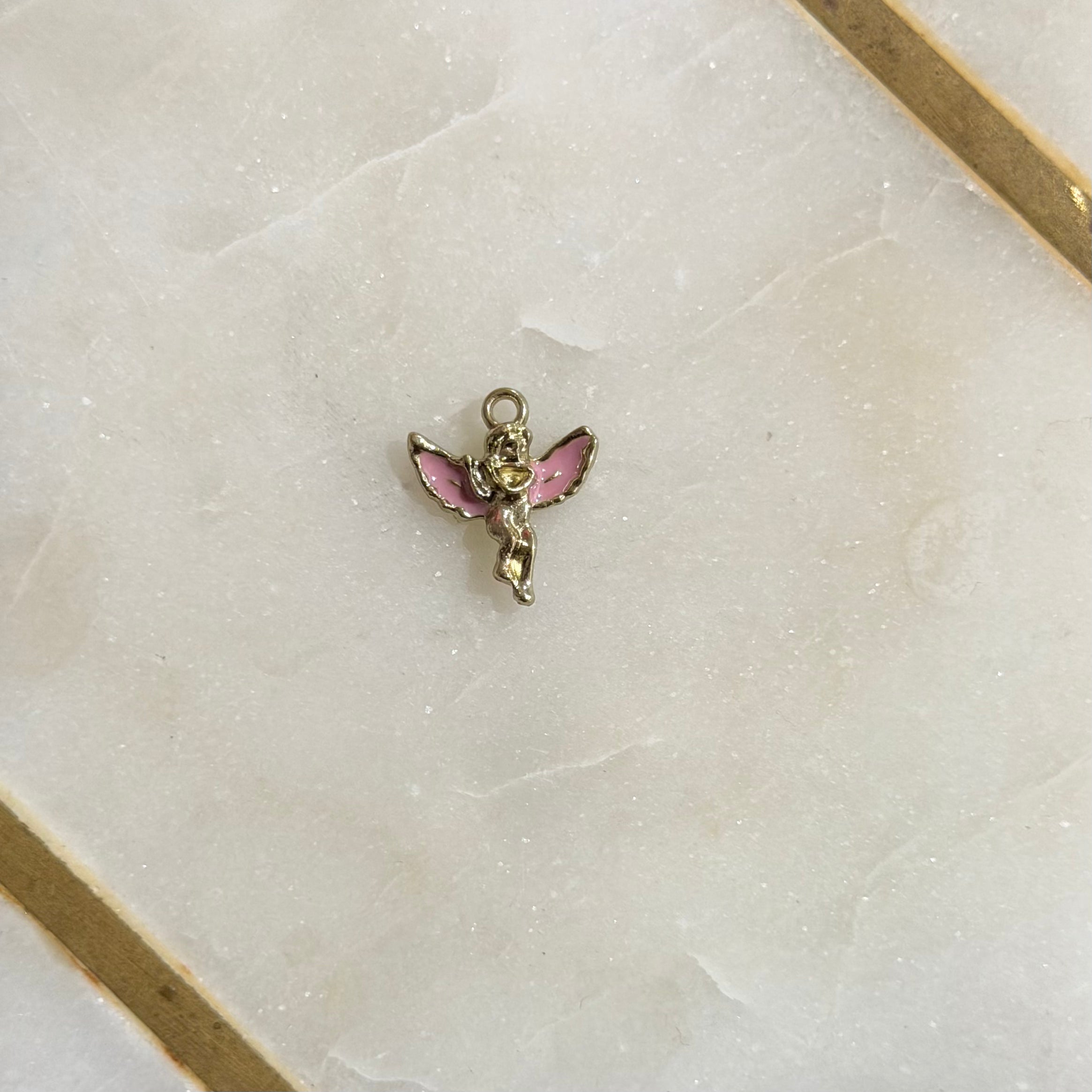 Gold Angel Charms