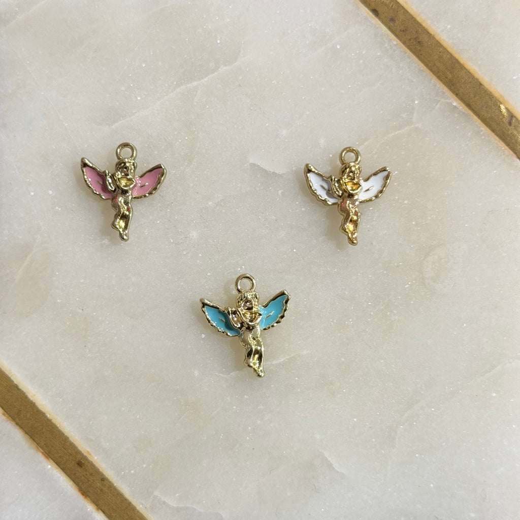 Gold Angel Charms