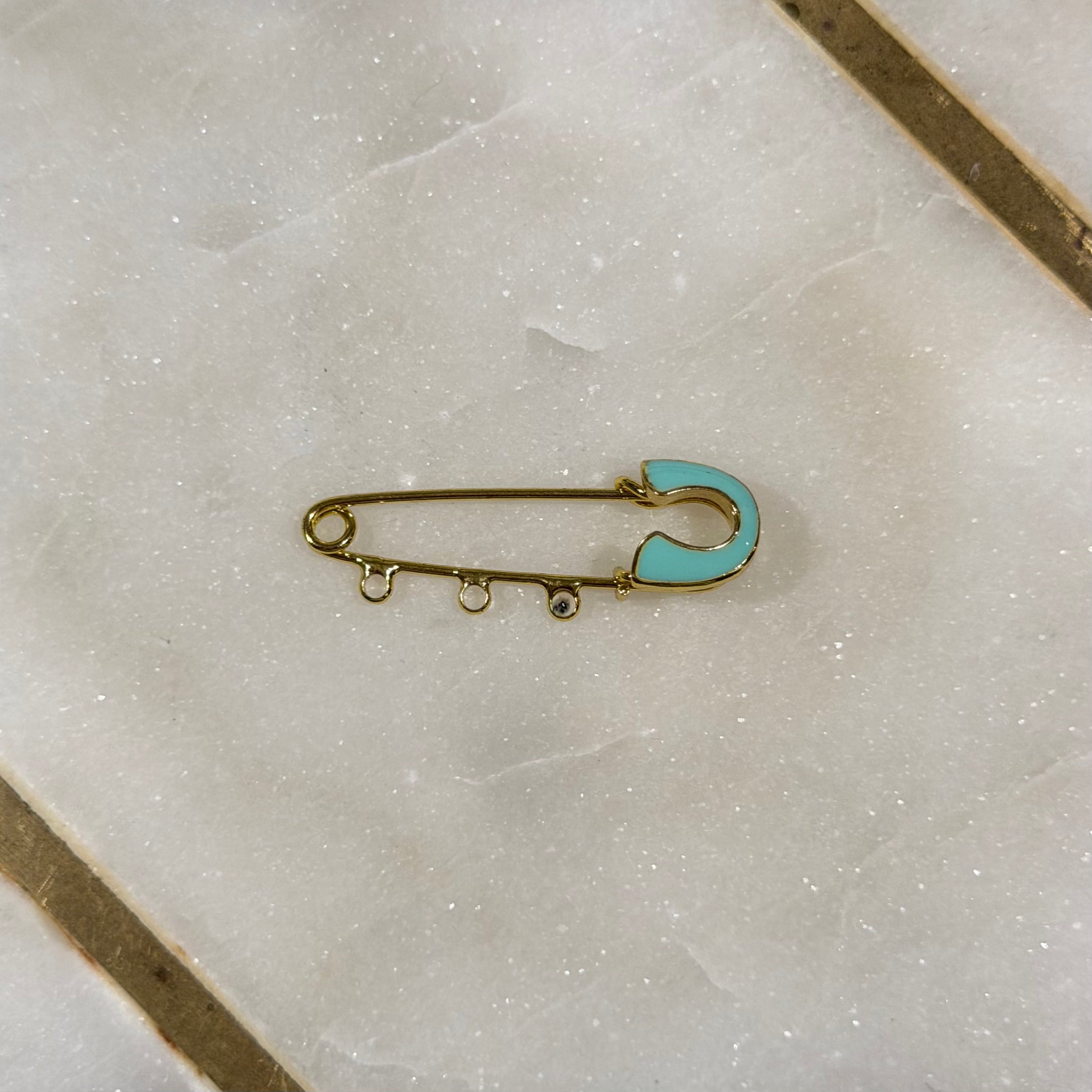 Blue Enamel Pin