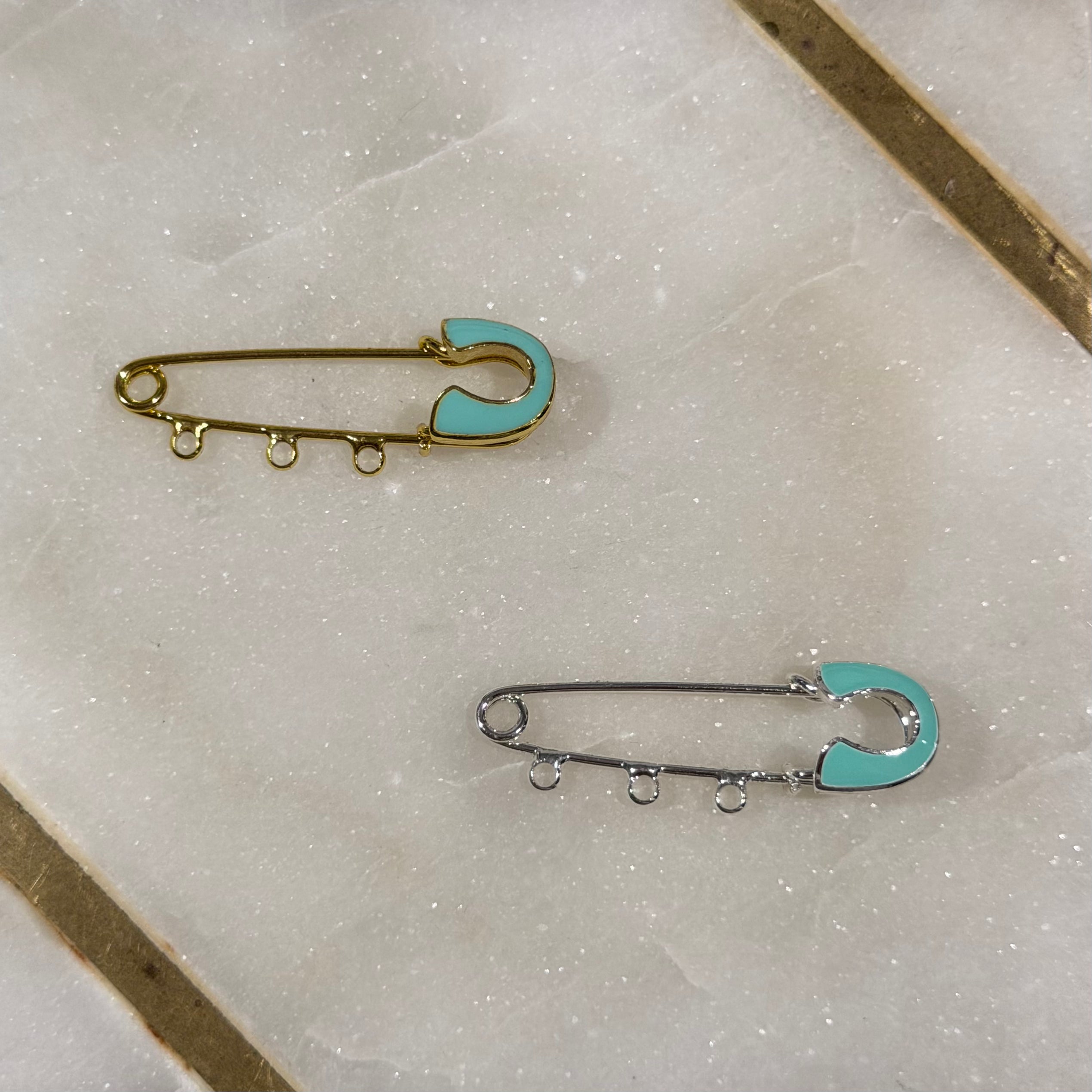 Blue Enamel Pin
