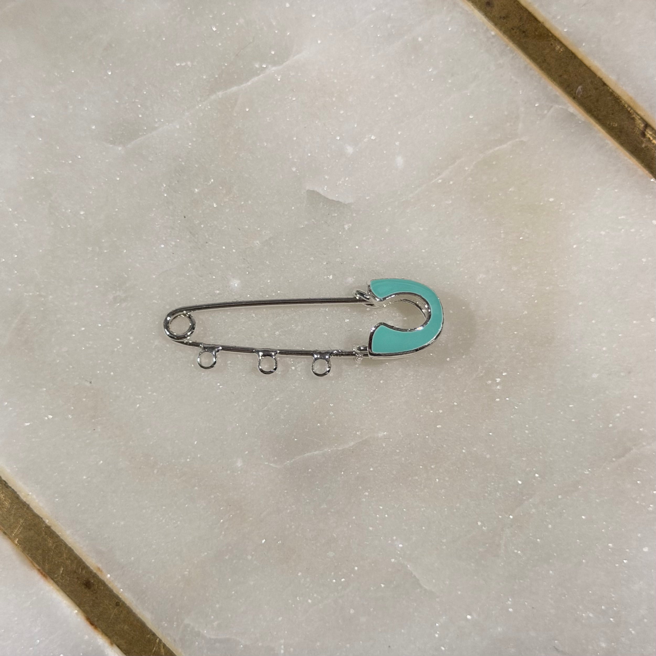 Blue Enamel Pin