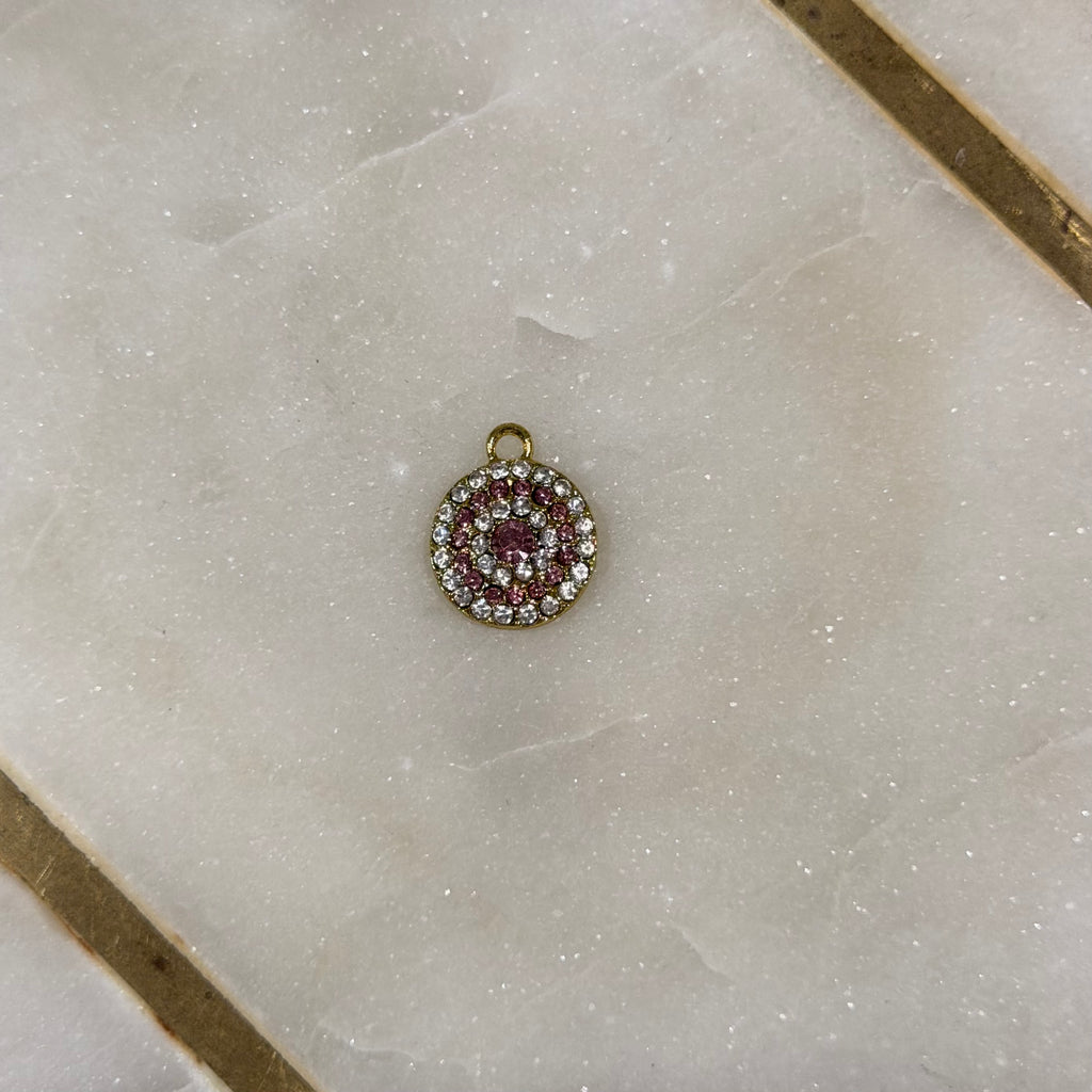Crystal Evil Eye Charm