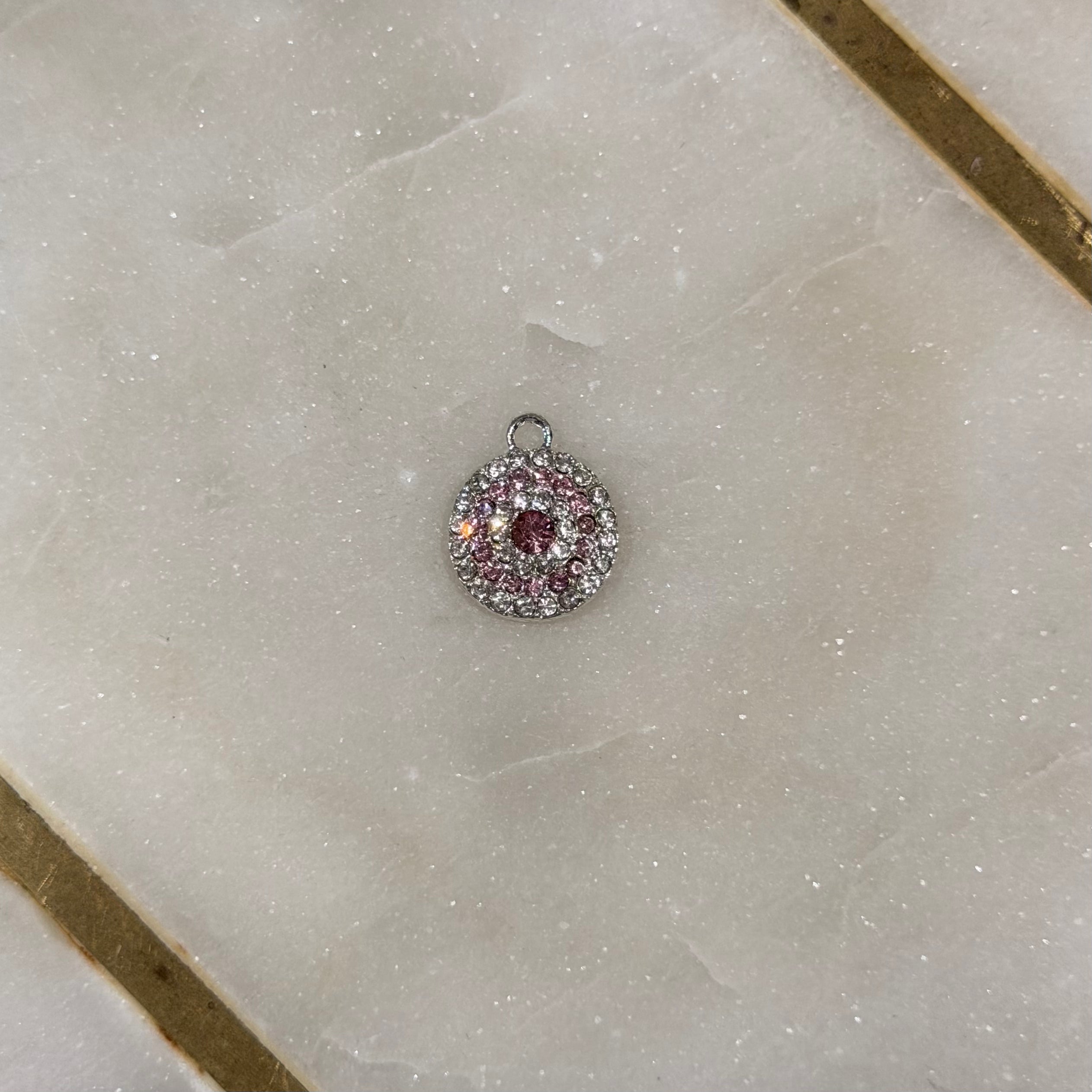 Crystal Evil Eye Charm