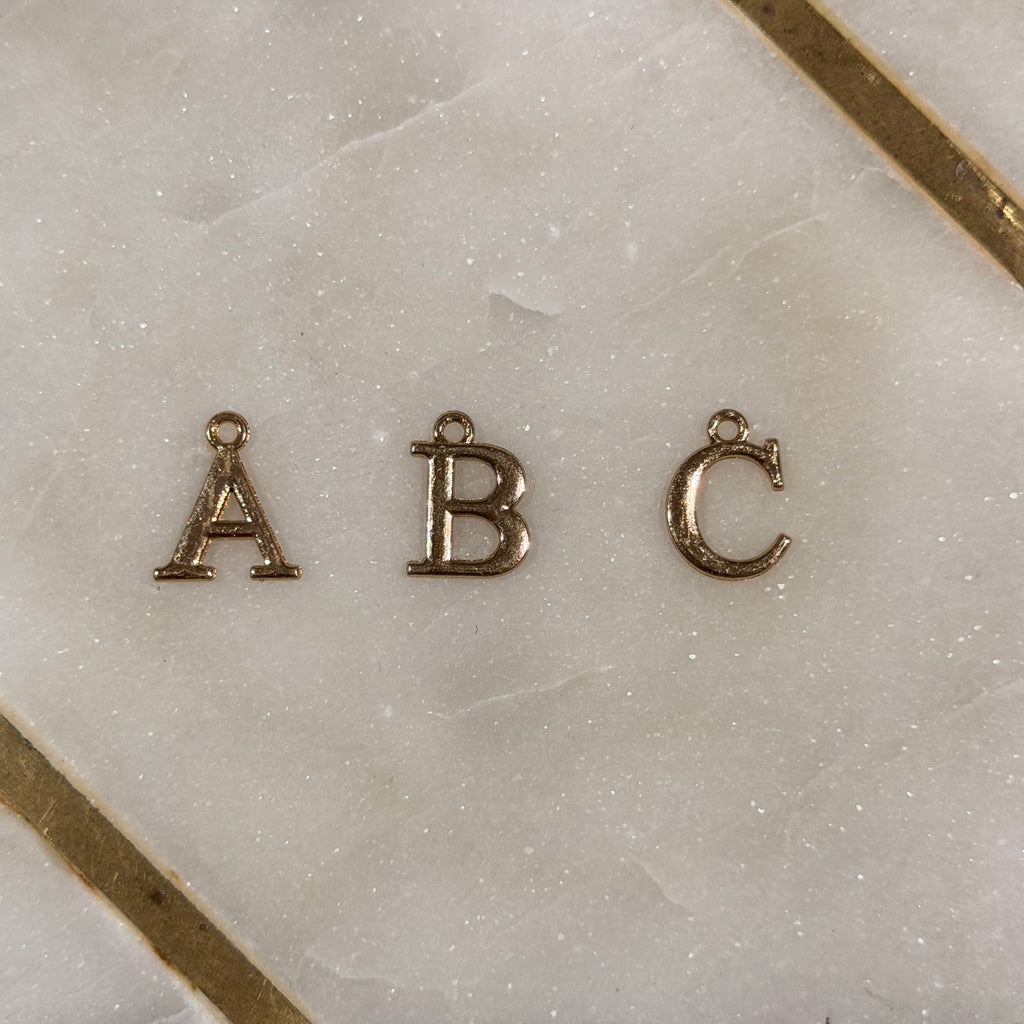 Dainty Letter Charm