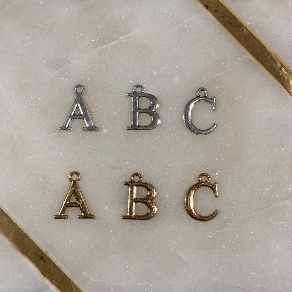 Dainty Letter Charm