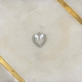 Shimmering Heart/Bow Charm