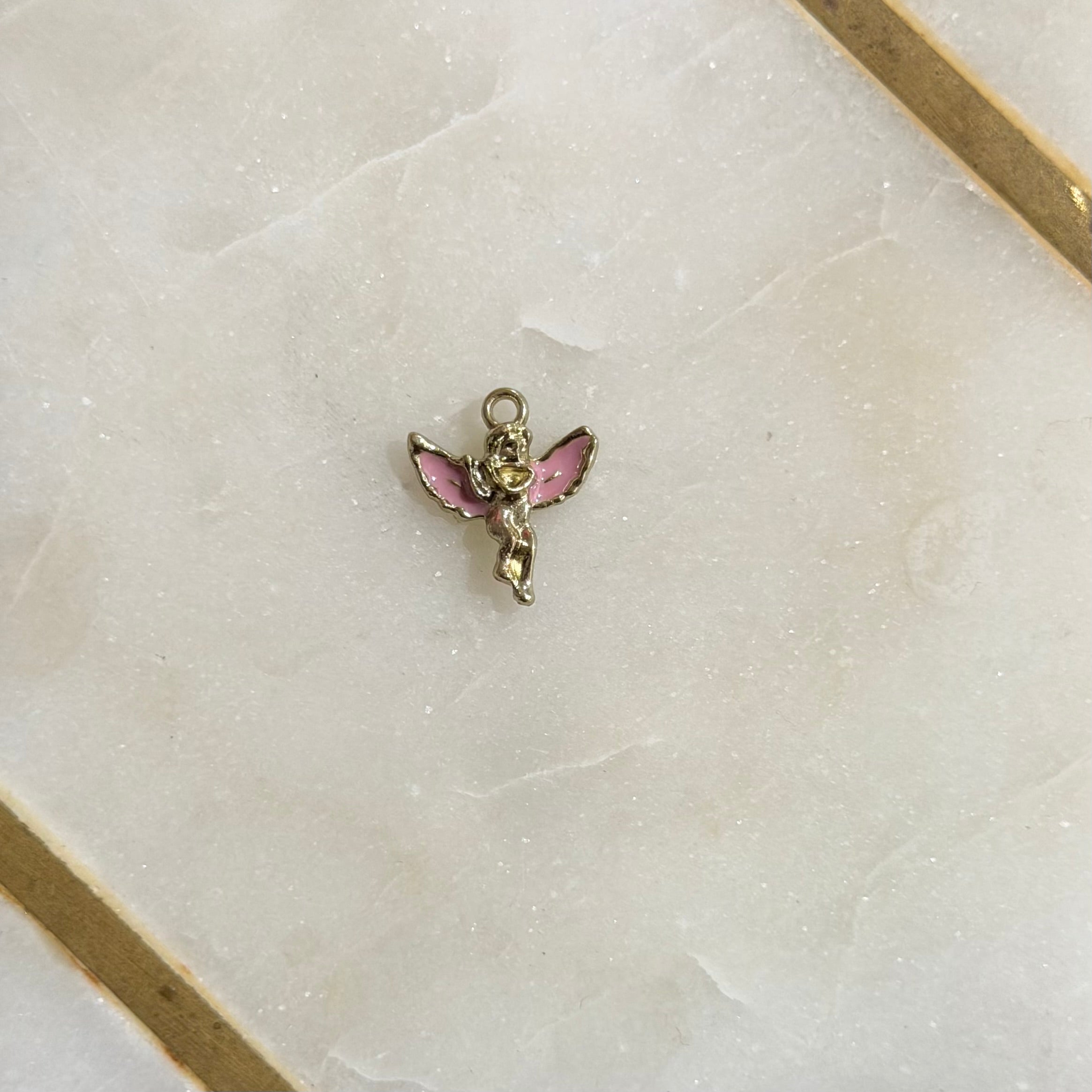 Gold Angel Charms
