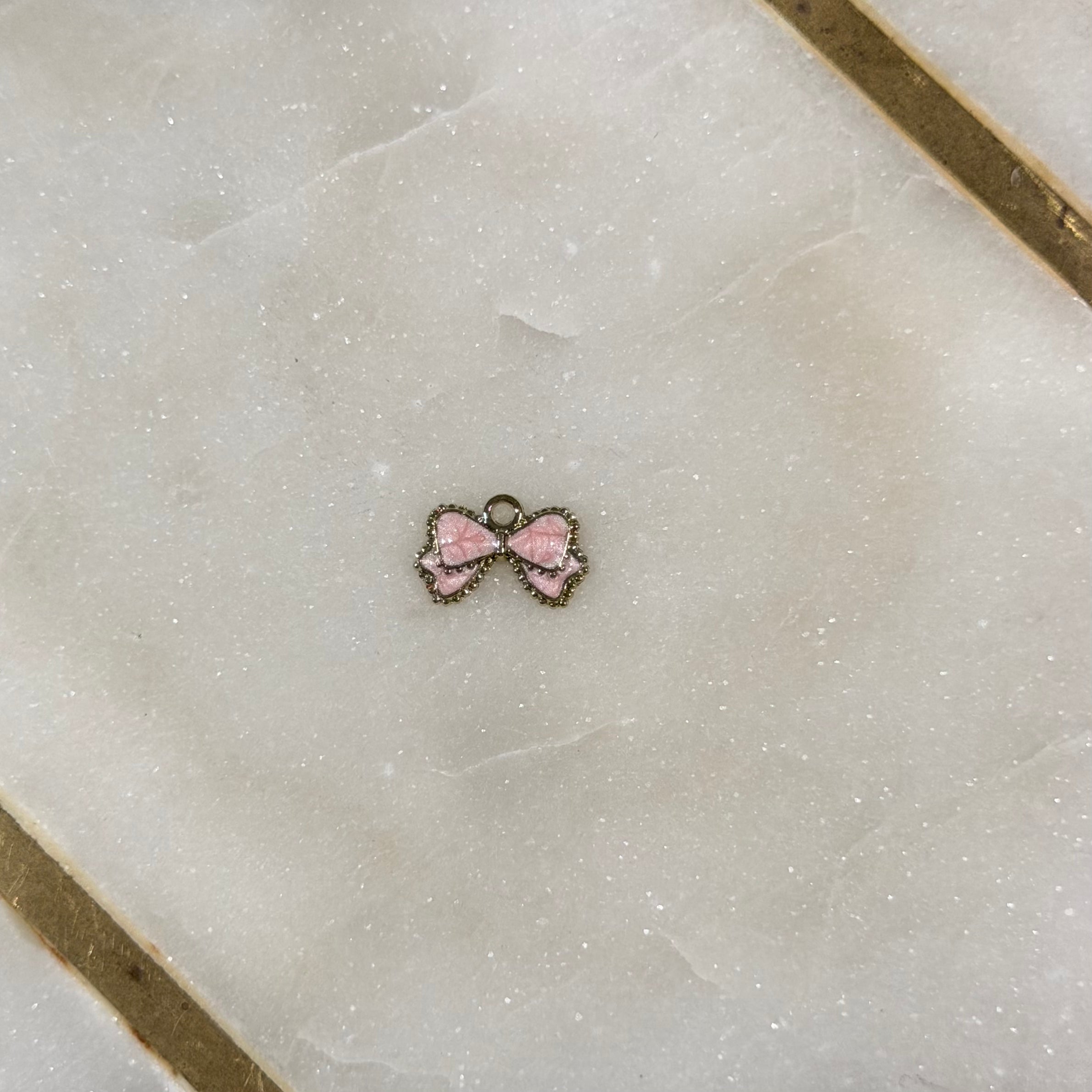 Enamel Bow Charm