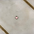Enamel Heart Charm (Gold)