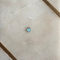 Enamel Heart Charm (Silver)