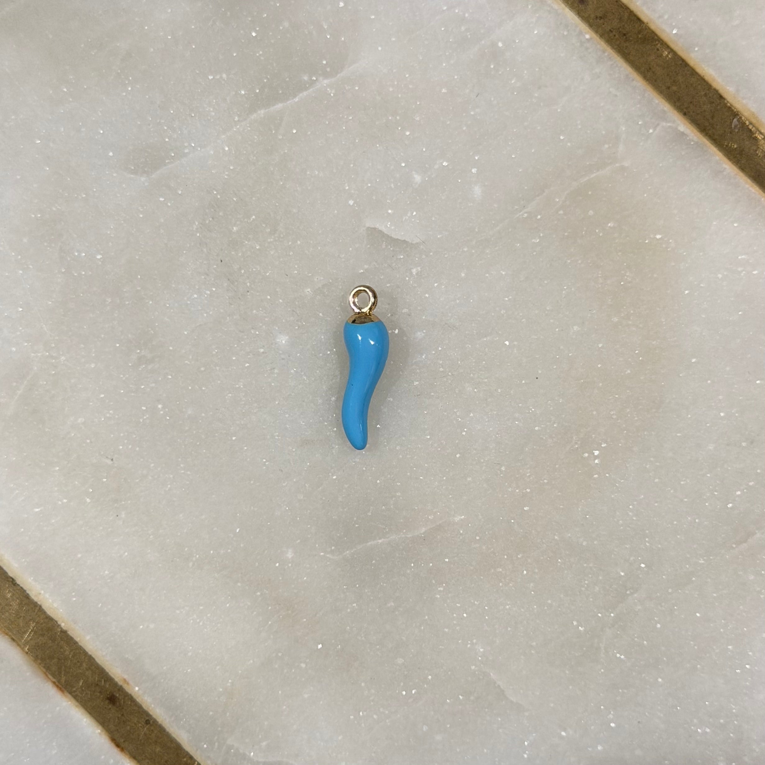 Italian Enamel Cornicello Charm