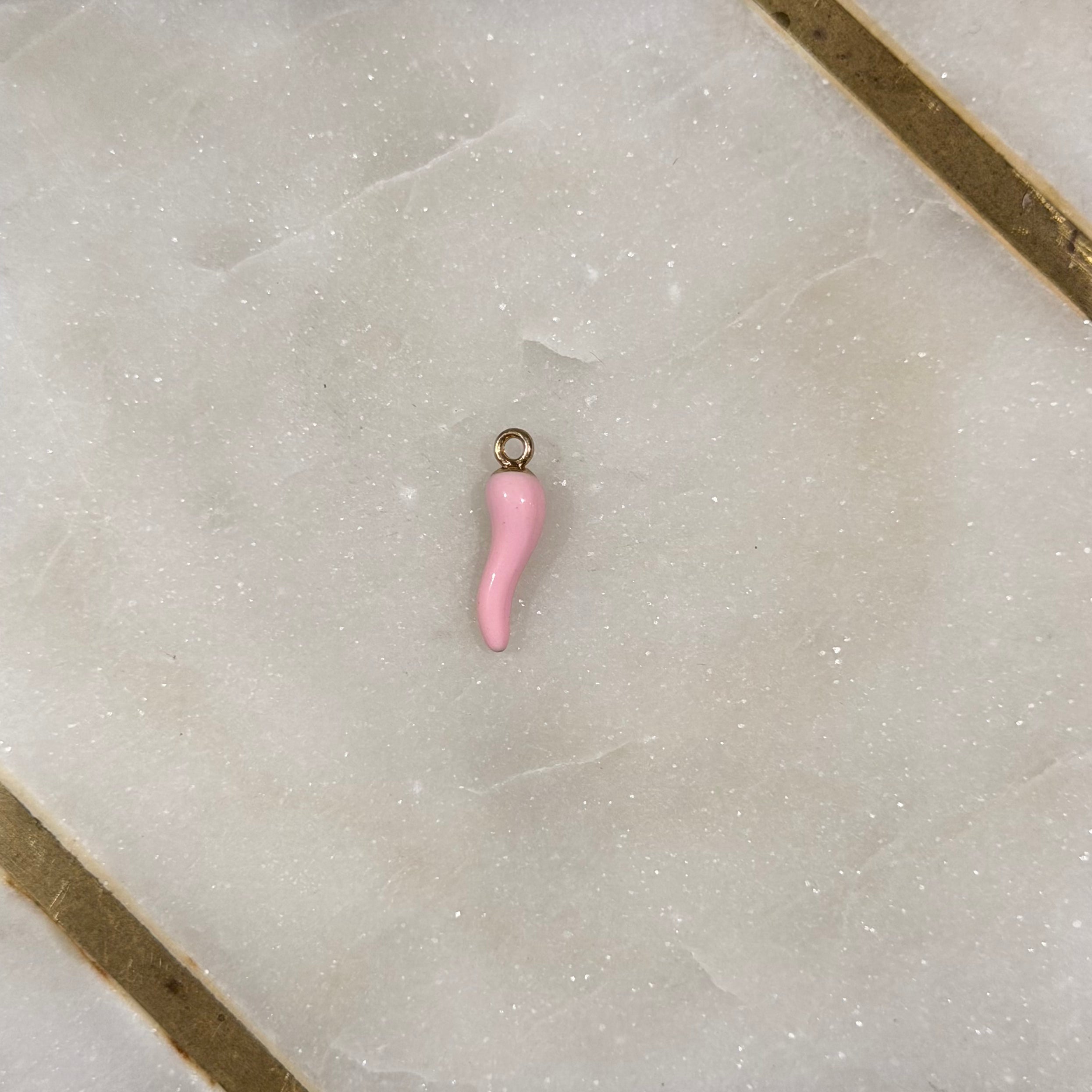Italian Enamel Cornicello Charm