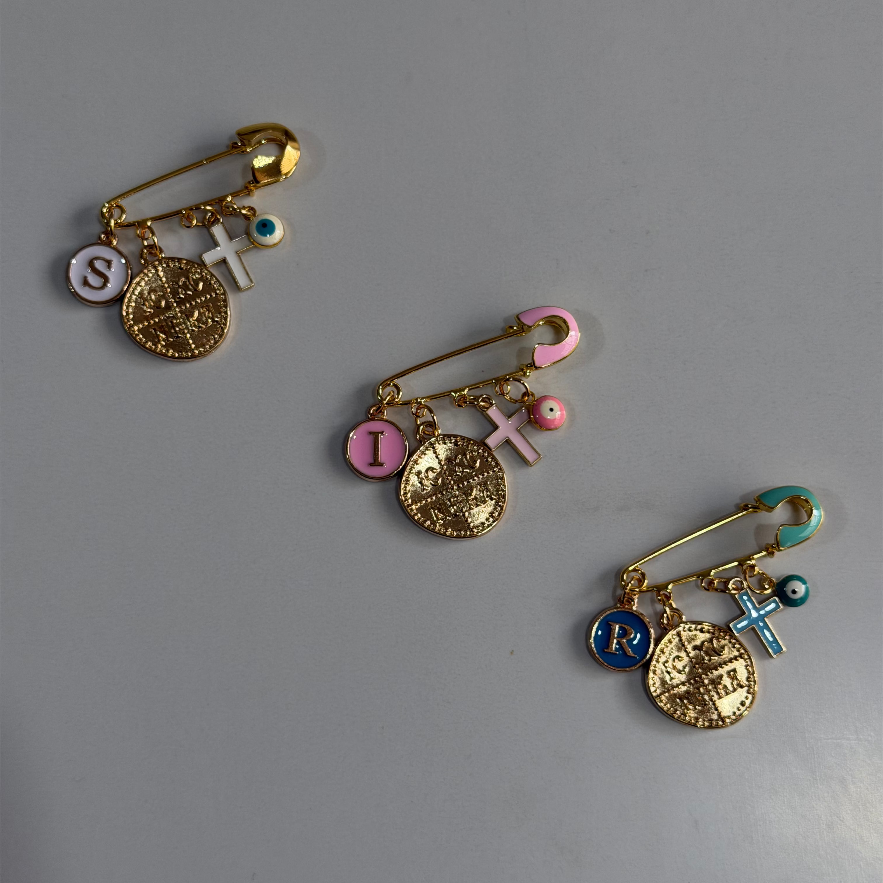 Greek Orthodox Baby Keepsake Pin – IC XC NIKA
