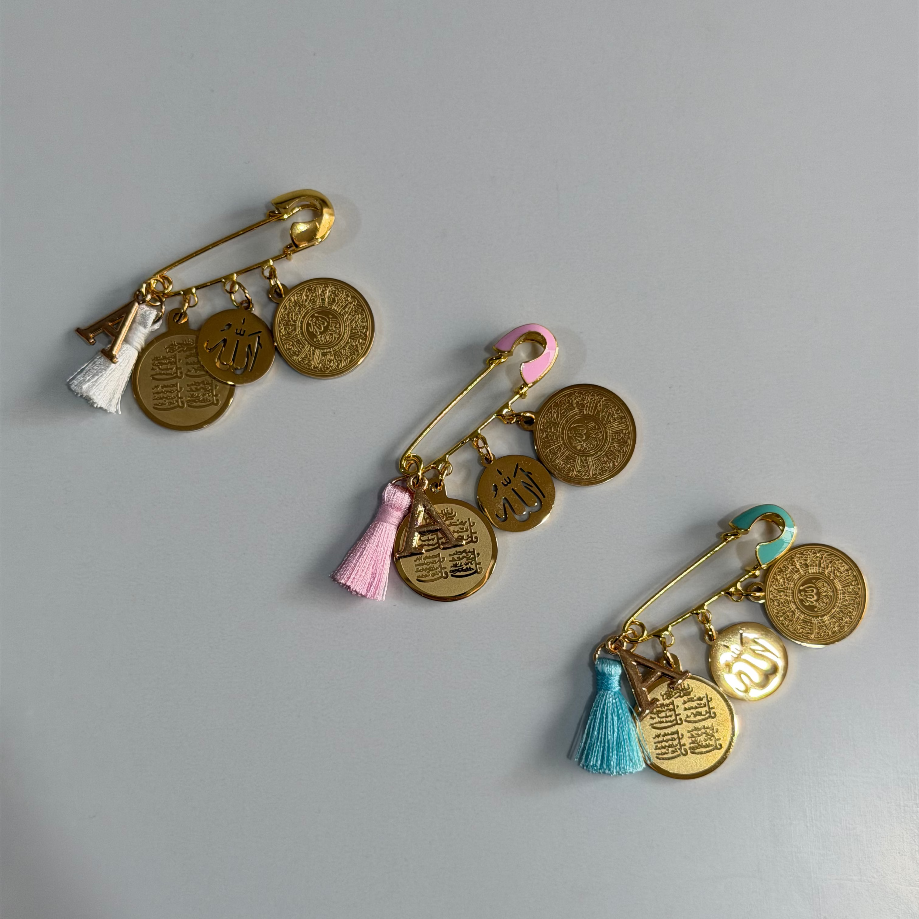 Amanah Baby Protection Pin - Gold