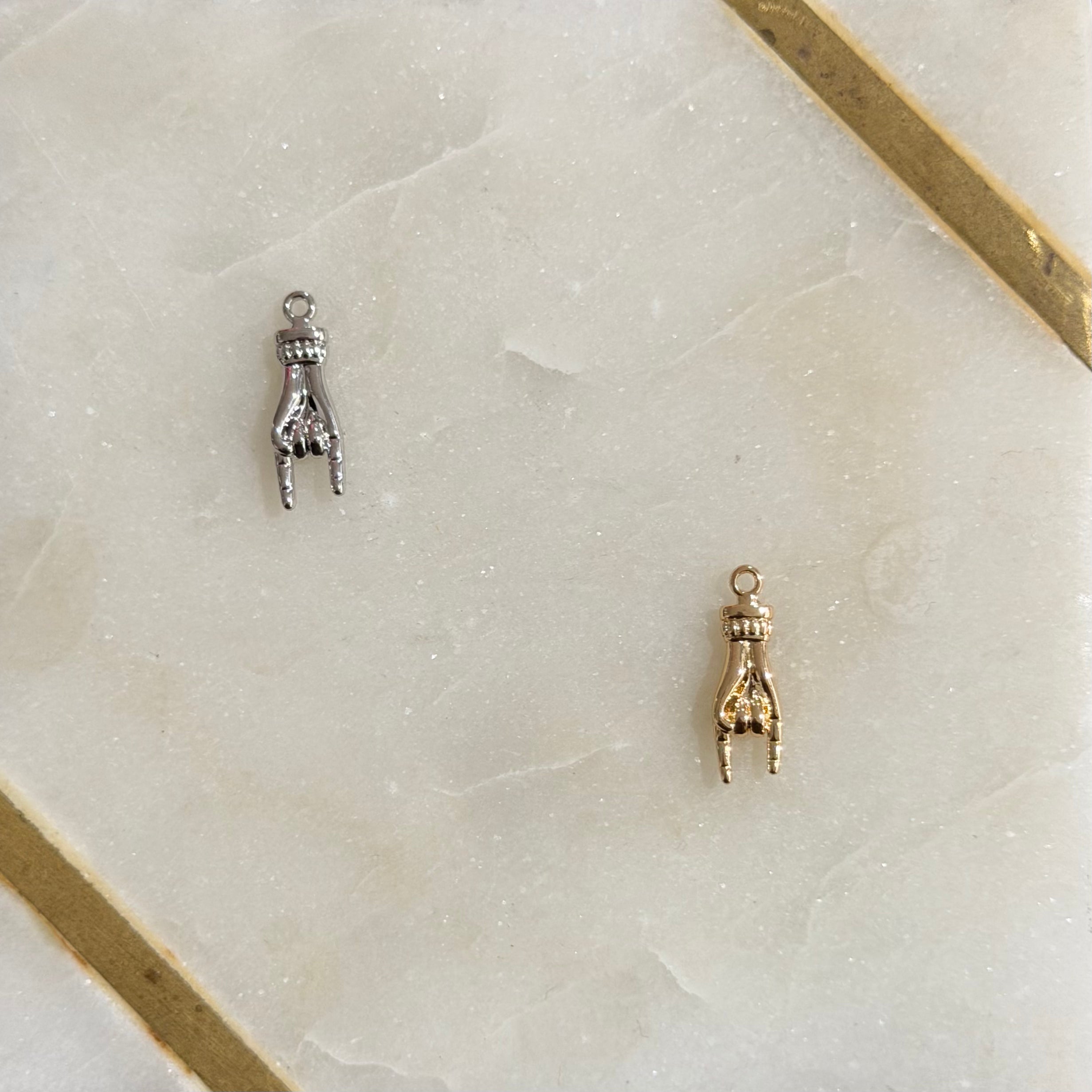 Italian Mano Cornuto Charm