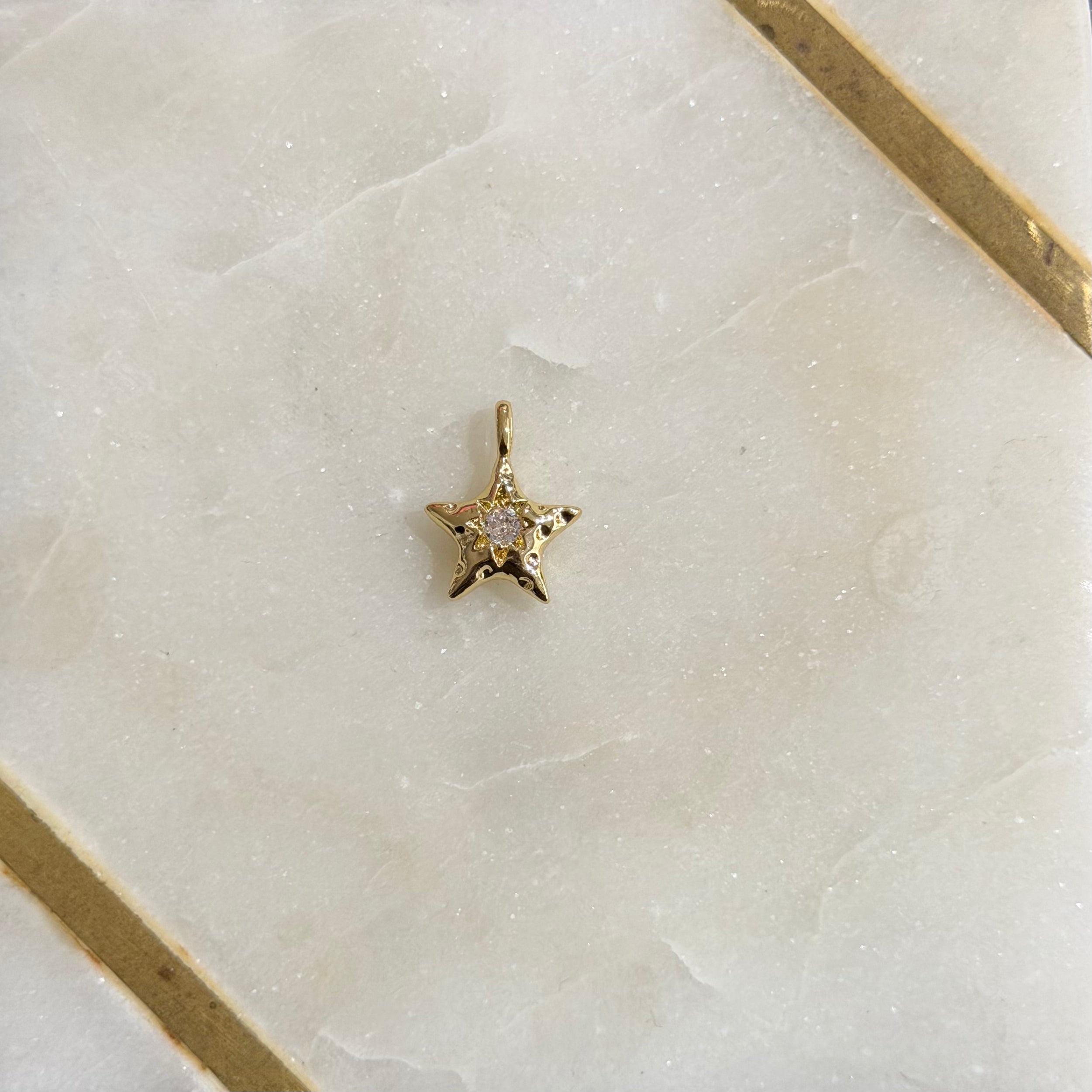 Shimmering Star Charm