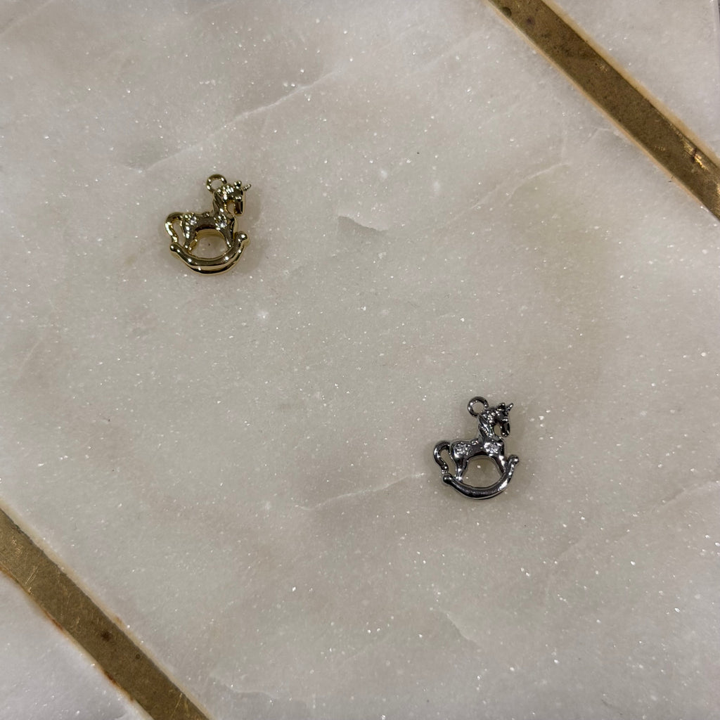 Dainty Rocking Horse Charm