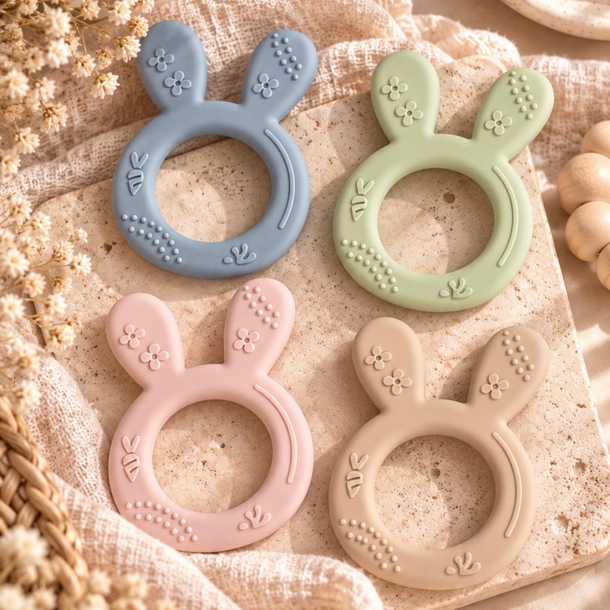 Bunny Silicone Teether